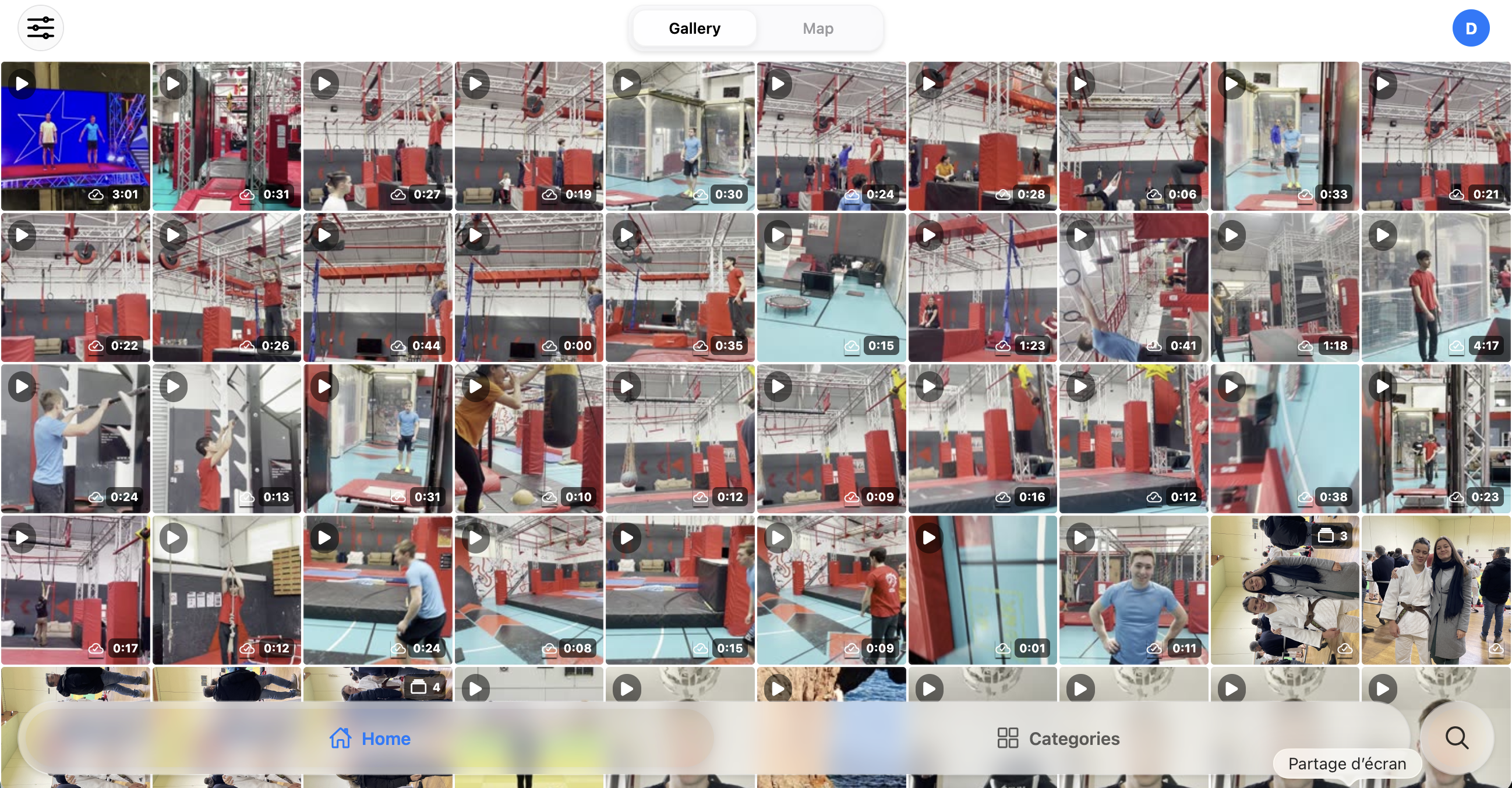 Photo-Backend Web Gallery Timeline